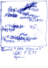 EGON ZIPPEL / Online Archive 1995 