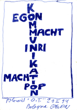 EGON ZIPPEL / Online Archive 1994 