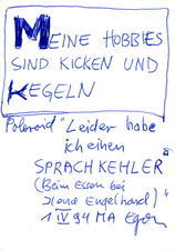 EGON ZIPPEL / Online Archive 1994 