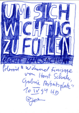 EGON ZIPPEL / Online Archive 1994 
