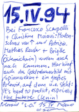 EGON ZIPPEL / Online Archive 1994 