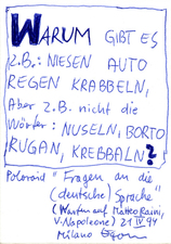 EGON ZIPPEL / Online Archive 1994 