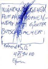 EGON ZIPPEL / Online Archive 1994 