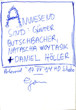 EGON ZIPPEL / Online Archive 1994 