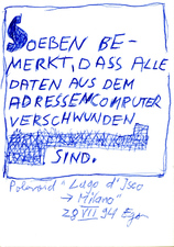 EGON ZIPPEL / Online Archive 1994 