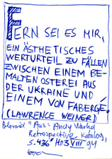 EGON ZIPPEL / Online Archive 1994 