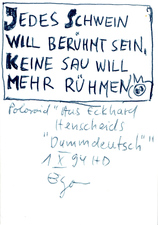 EGON ZIPPEL / Online Archive 1994 