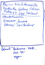 EGON ZIPPEL / Online Archive 1994 