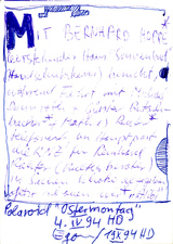 EGON ZIPPEL / Online Archive 1994 