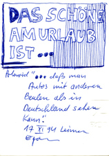 EGON ZIPPEL / Online Archive 1994 