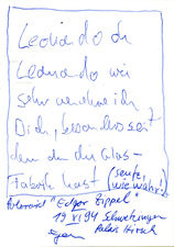 EGON ZIPPEL / Online Archive 1994 