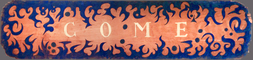 EGON ZIPPEL / Online Archive Ornamental / Technoid / Insectoid Acrylic on wood
