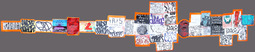 EGON ZIPPEL / Online Archive Devandalizing (in general) Stickers and signaling tape from NYC on tape
