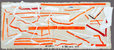 EGON ZIPPEL / Online Archive Devandalizing By-products Leftover tape on unstretched leftover canvas