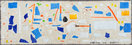 EGON ZIPPEL / Online Archive Devandalizing By-products Leftover tape on unstretched leftover canvas