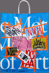 EGON ZIPPEL / Online Archive Devandalizing  Paraphernalia  Stickers and signaling tape on paper bag