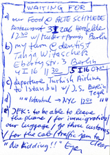 EGON ZIPPEL / Online Archive Waiting For 1993-2022 