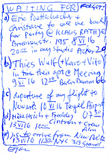 EGON ZIPPEL / Online Archive Waiting For 1993-2022 
