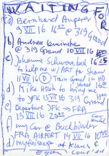 EGON ZIPPEL / Online Archive Waiting For 1993-2022 