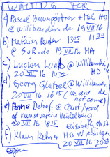 EGON ZIPPEL / Online Archive Waiting For 1993-2022 