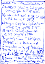EGON ZIPPEL / Online Archive Waiting For 1993-2022 