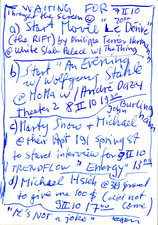 EGON ZIPPEL / Online Archive Waiting For 1993-2022 