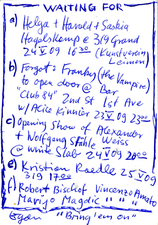 EGON ZIPPEL / Online Archive Waiting For 1993-2022 
