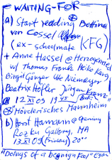 EGON ZIPPEL / Online Archive Waiting For 1993-2022 