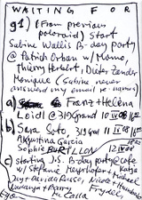 EGON ZIPPEL / Online Archive Waiting For 1993-2022 