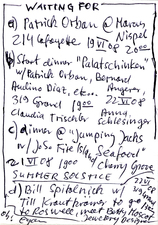 EGON ZIPPEL / Online Archive Waiting For 1993-2022 