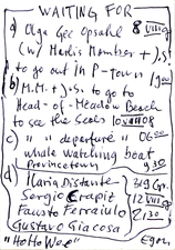 EGON ZIPPEL / Online Archive Waiting For 1993-2022 
