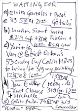 EGON ZIPPEL / Online Archive Waiting For 1993-2022 