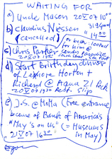 EGON ZIPPEL / Online Archive Waiting For 1993-2022 