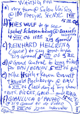 EGON ZIPPEL / Online Archive Waiting For 1993-2022 