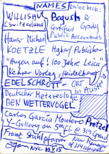 EGON ZIPPEL / Online Archive Names (real ones!) 