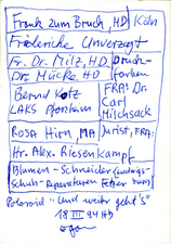 EGON ZIPPEL / Online Archive Names (real ones!) 
