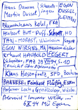 EGON ZIPPEL / Online Archive Names (real ones!) 
