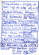 EGON ZIPPEL / Online Archive Names (real ones!) 