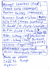 EGON ZIPPEL / Online Archive Names (real ones!) 