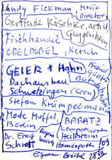 EGON ZIPPEL / Online Archive Names (real ones!) 