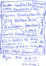 EGON ZIPPEL / Online Archive Names (real ones!) 