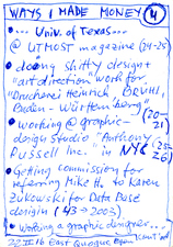 EGON ZIPPEL / Online Archive Ways I Made Money 