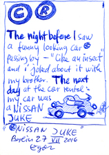 EGON ZIPPEL / Online Archive CR (coïncidence remarquable) or Synchronicity 
