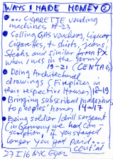 EGON ZIPPEL / Online Archive Ways I Made Money 
