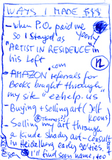 EGON ZIPPEL / Online Archive Ways I Made Money 