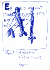 EGON ZIPPEL / Online Archive Cross 