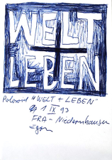 EGON ZIPPEL / Online Archive Cross 