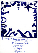 EGON ZIPPEL / Online Archive Cross 
