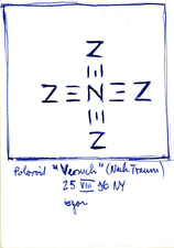 EGON ZIPPEL / Online Archive Cross 