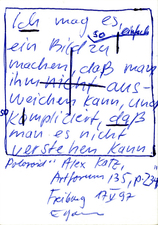 EGON ZIPPEL / Online Archive Cross 